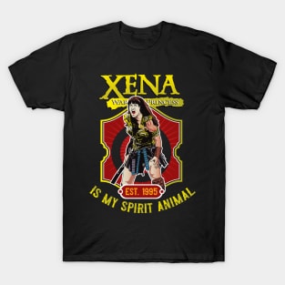 Xena Warrior Is My Spirit Animal T-Shirt